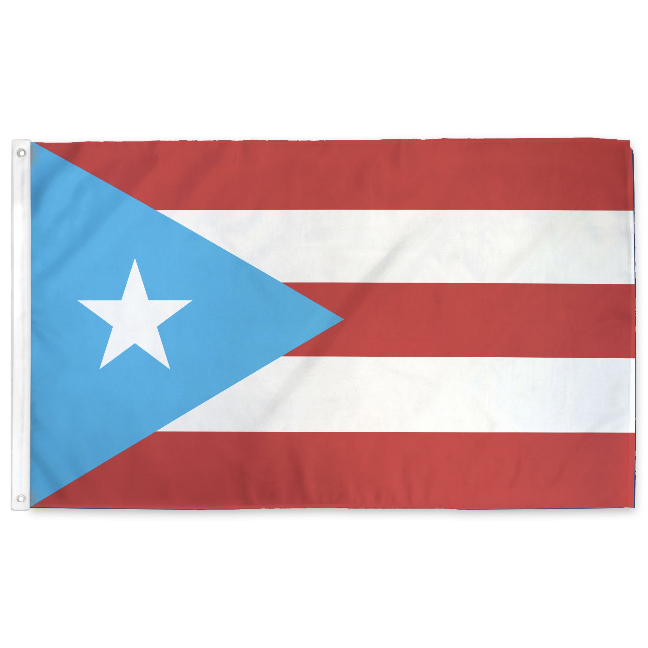 light blue puerto rican flag