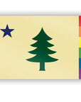 Maine 1901 Rainbow Flag Sticker | Flags For Good