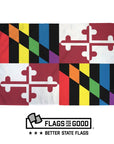 rainbow maryland flag