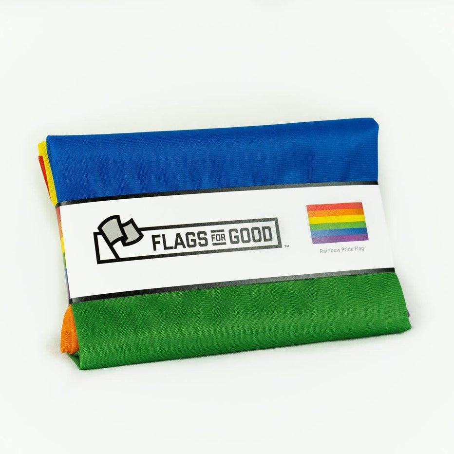 Rainbow Pride Flag | $1 Donated to LGBTQ+ Organizations – Flags For Good