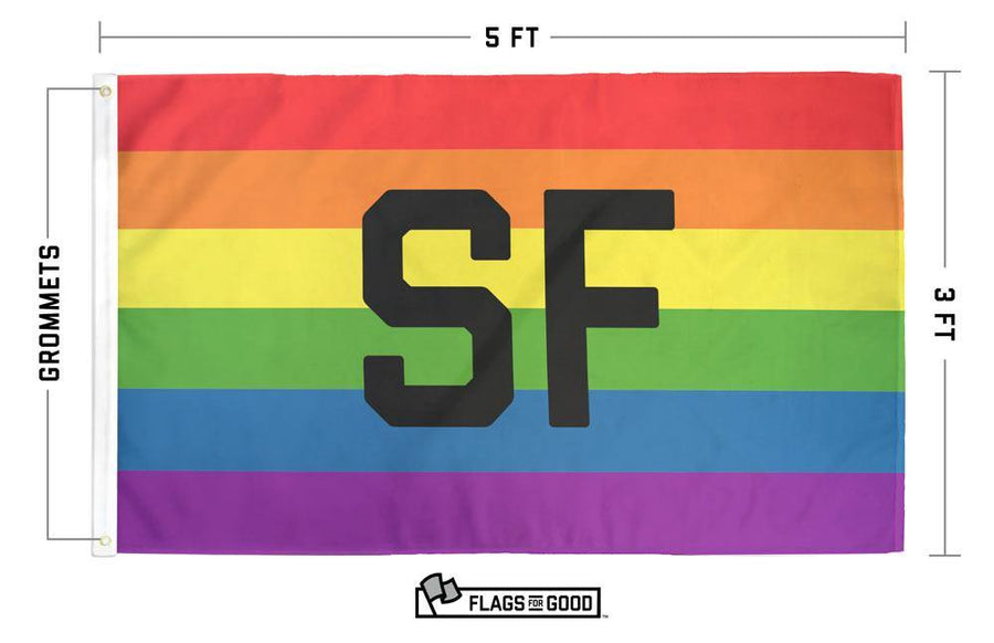 san francisco pride flag