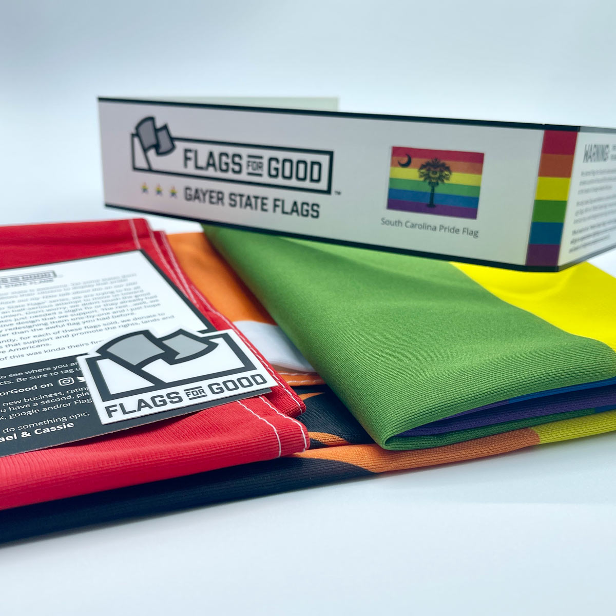 products for our South Carolina flag series