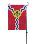 st louis garden flag on pole