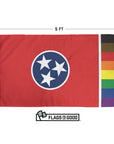 Rainbow Tennessee Pride Flag