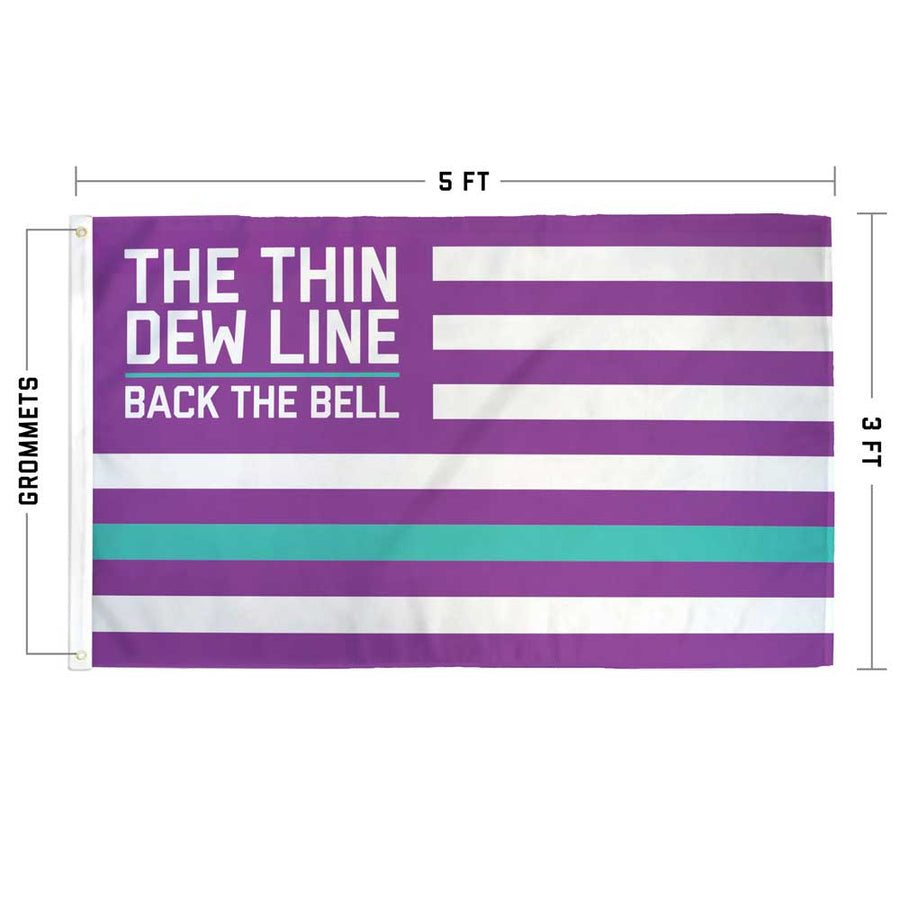 Thin Dew Line Flag