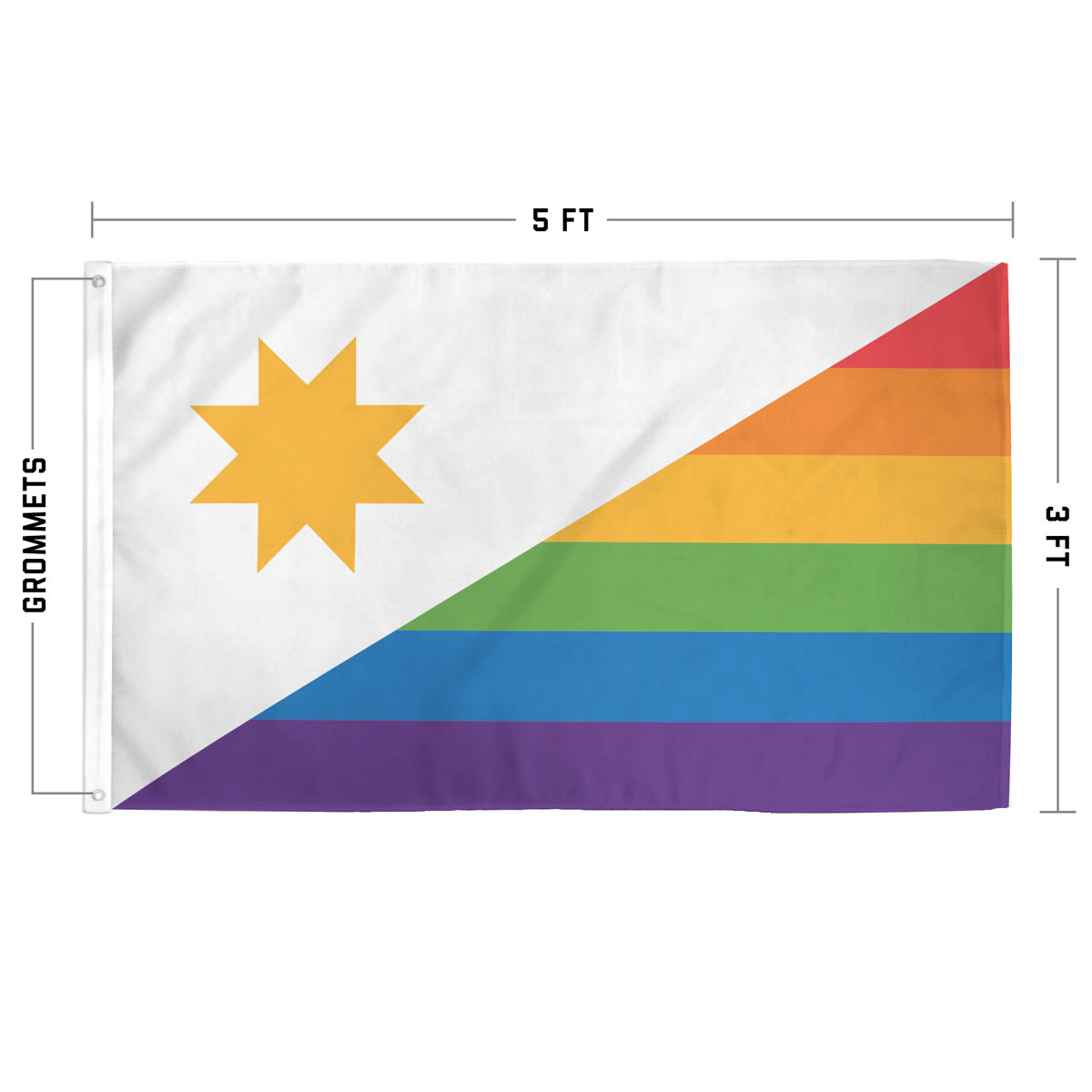 Toledo Ohio Pride Flag | Flags For Good