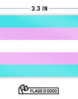 Trans Pride Sticker - Flags For Good