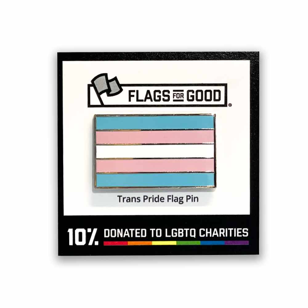 Transgender (Trans) Pride Flag Enamel Pin