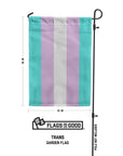 Transgender (Trans) Pride Garden Flag