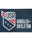 USA Bobsled Skeleton Logo Flag