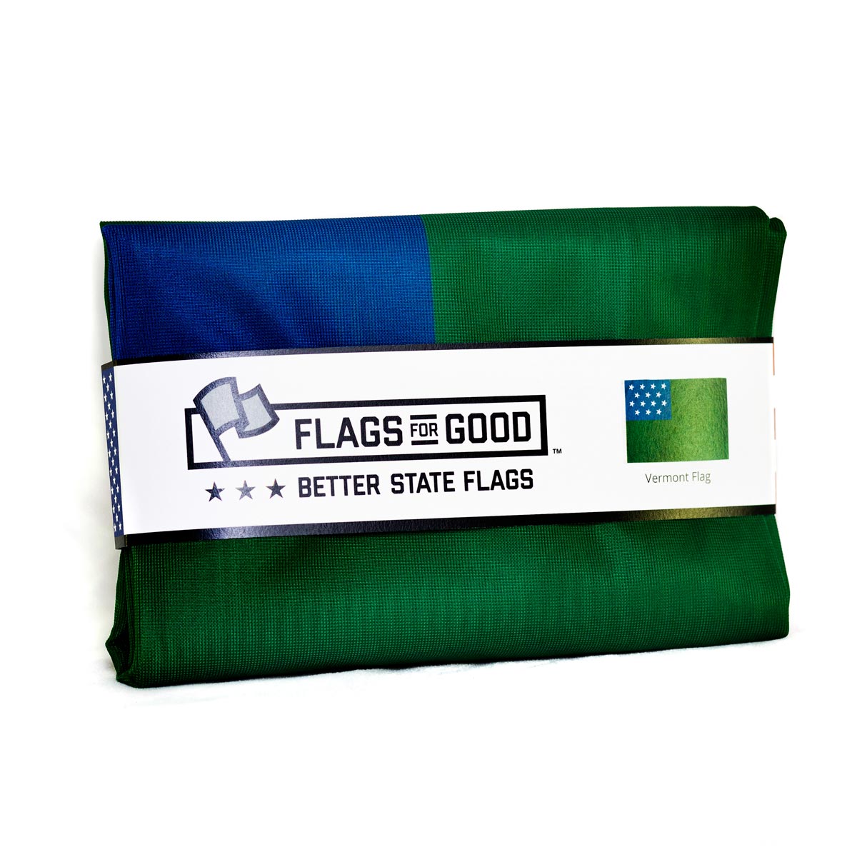 Redesigned Vermont Flag | 3'x4.5' Polyester Flag | Flags For Good