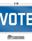 Vote Sticker - Flags For Good