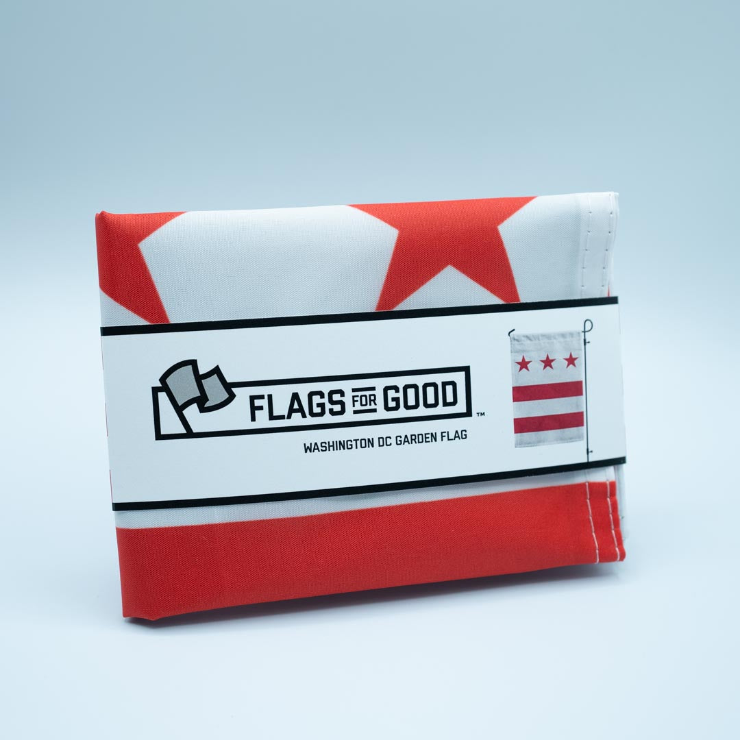 Washington DC Garden Flag