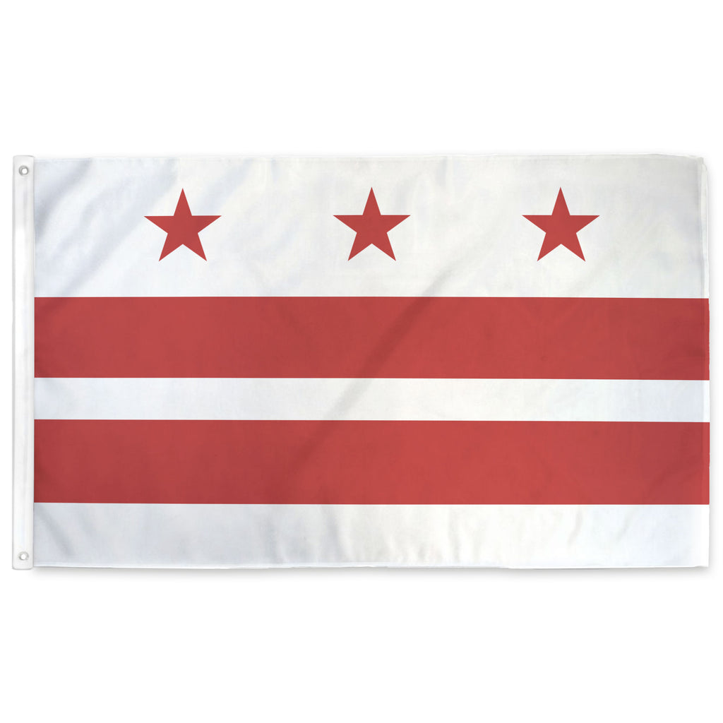 Washington DC Flag | 3' x 4.5' Polyester Flag – Flags For Good