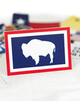 Wyoming Flag Sticker - Flags For Good