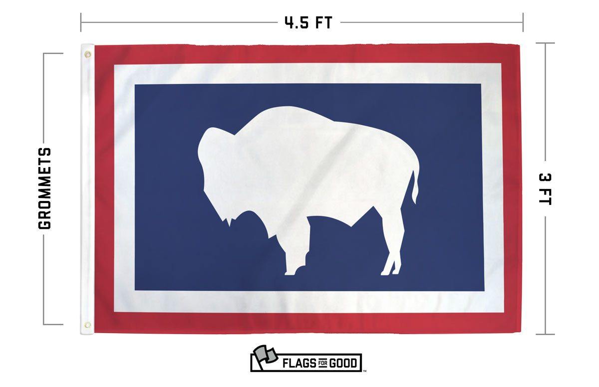 Wyoming Flag - Flags For Good