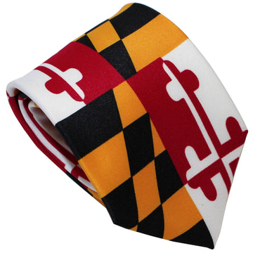 Maryland Flag / Tie by Route One Apparel